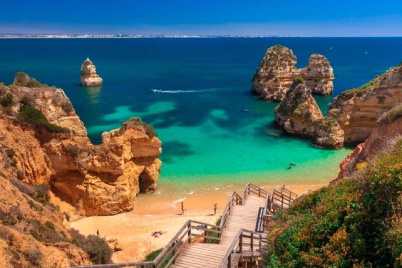 לאגוּ‏ש Wow Relax+Terrace+3 Minutes To Beach+10 Min City מראה חיצוני תמונה
